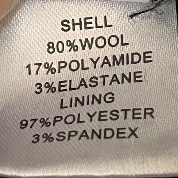 DVF Diane von Furstenberg Tailored Rev Bullit Wool Blend Blazer - 0 - Bl… - Picture 11 of 11